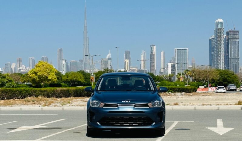 KIA RIO 2022 BLUE full