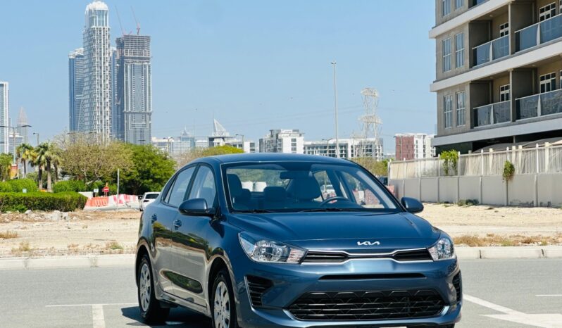 KIA RIO 2022 BLUE full