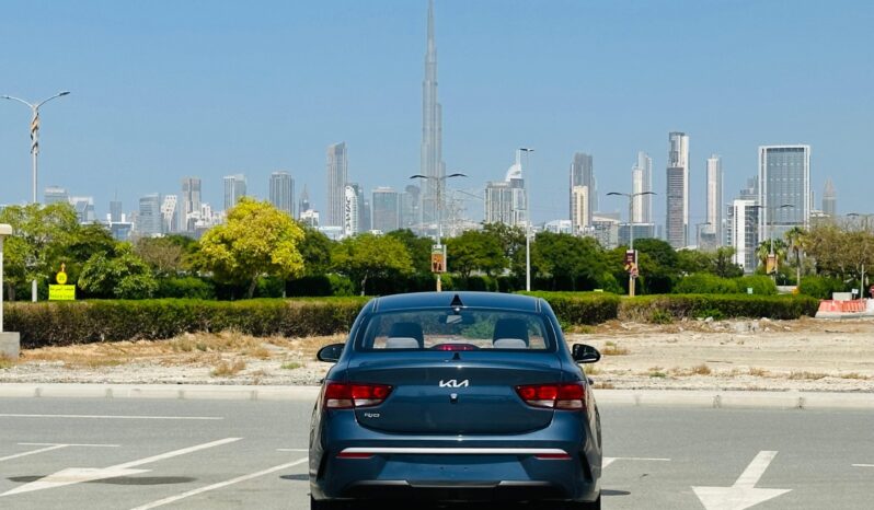 KIA RIO 2022 BLUE full