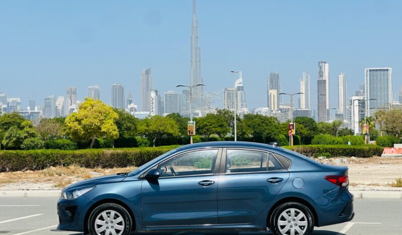 KIA RIO 2022 BLUE full