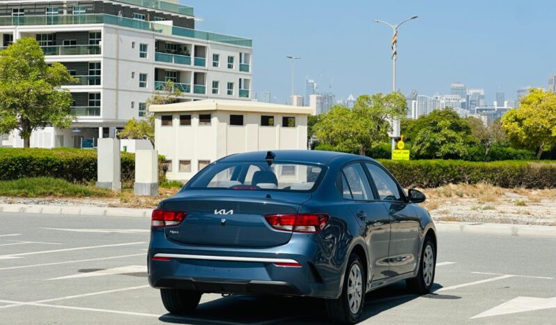 KIA RIO 2022 BLUE full