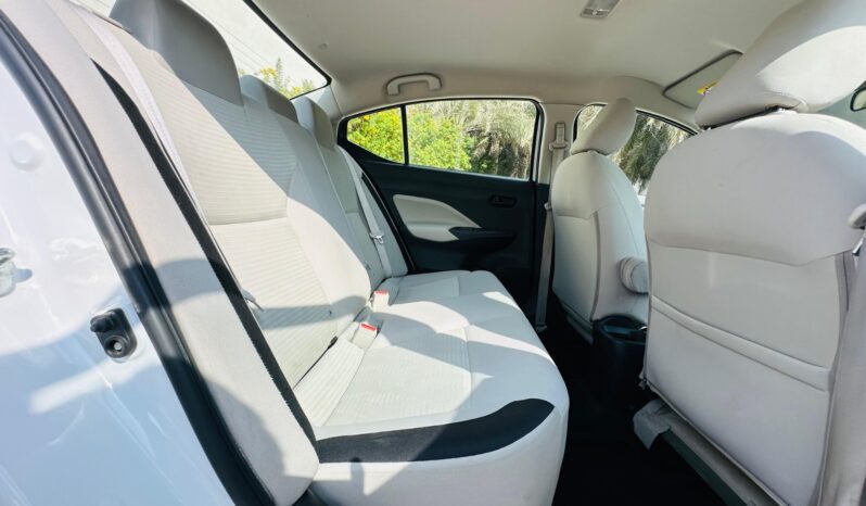 NISSAN SUNNY 2022 WHITE NEW SHAPE full