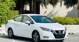 NISSAN SUNNY 2022 WHITE NEW SHAPE