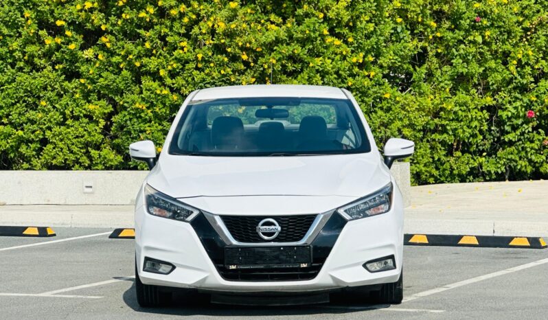 NISSAN SUNNY 2022 WHITE NEW SHAPE full