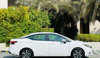 NISSAN SUNNY 2022 WHITE NEW SHAPE full