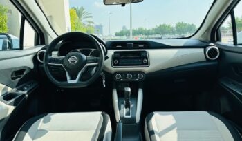 NISSAN SUNNY 2022 WHITE NEW SHAPE full