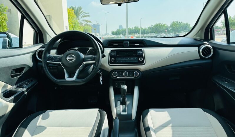 NISSAN SUNNY 2022 WHITE NEW SHAPE full