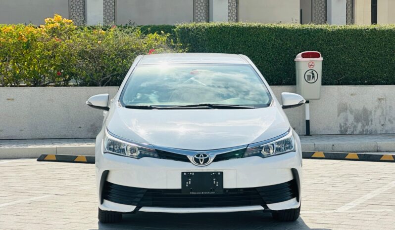 TOYOTA COROLLA 2019 WHITE full