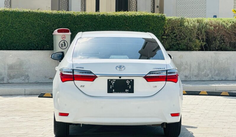TOYOTA COROLLA 2019 WHITE full