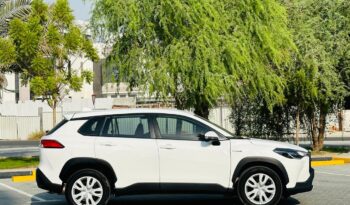 COROLLA CROSS 2022 WHITE HYBRID full