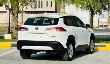 COROLLA CROSS 2022 WHITE HYBRID full