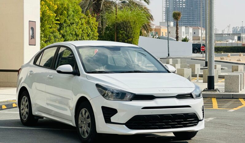 KIA RIO 2022 WHITE