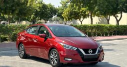 NISSAN SUNNY 2022 RED