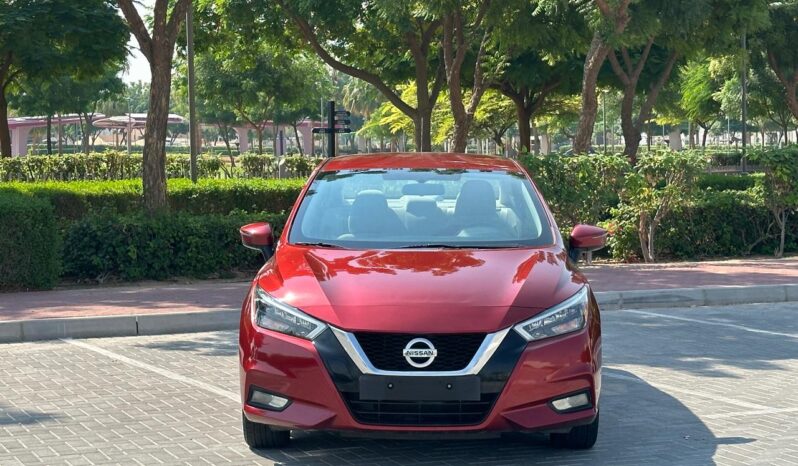 NISSAN SUNNY 2022 RED full
