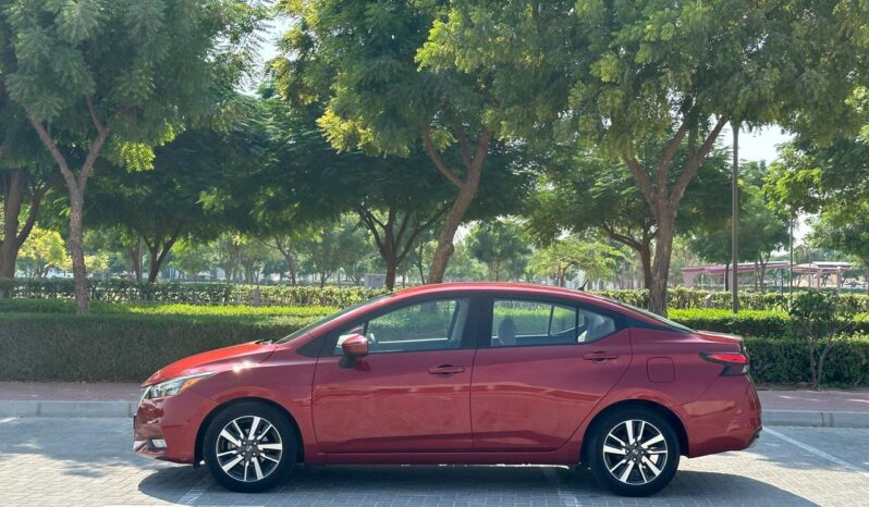 NISSAN SUNNY 2022 RED full