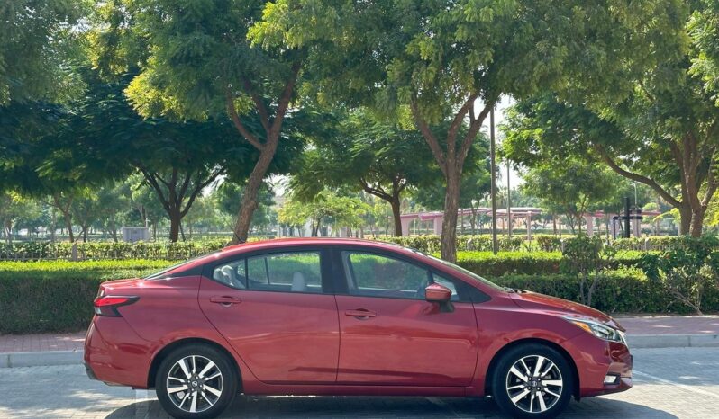 NISSAN SUNNY 2022 RED full