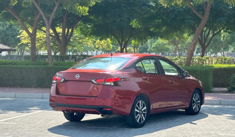 NISSAN SUNNY 2022 RED full