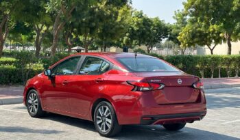 NISSAN SUNNY 2022 RED full