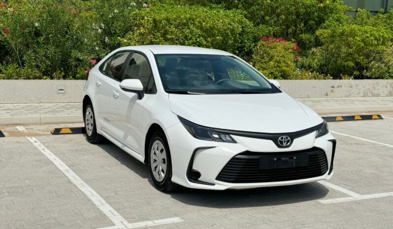 TOYOTA COROLLA 2023 WHITE